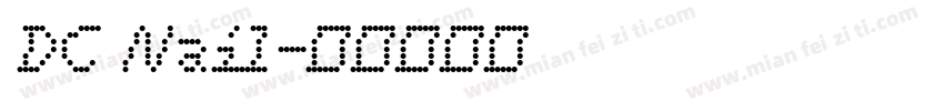 DC Nail字体转换